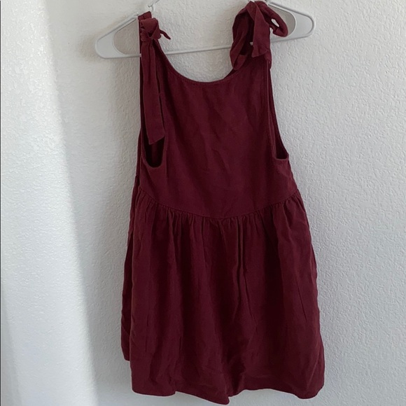 Lottie Moss maroon dress - Picture 2 of 4